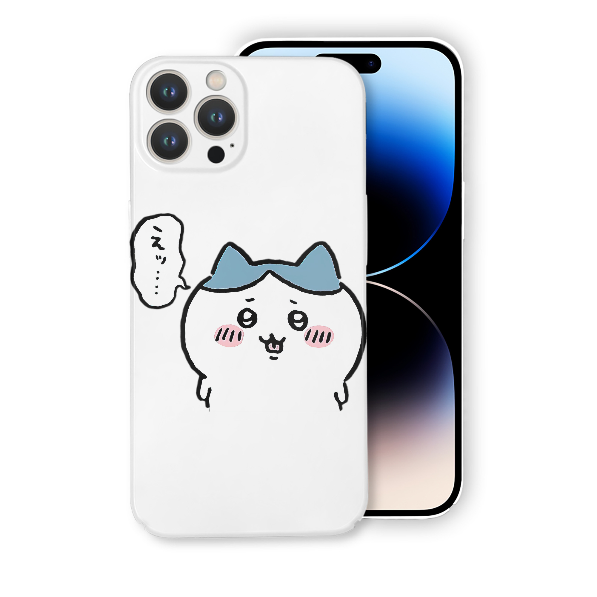 （画像用） ちいかわ ハチワレ Chii-kawa hachiware 【iPhone 14シリーズ対応】ハードケース